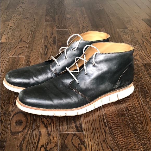cole haan zerogrand chukka black